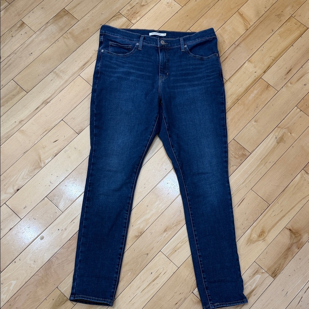 Signature by Levi Strauss Dark Blue Women's Skinny Jeans